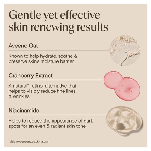 Aveeno Age Renewal Anti-Age Face Cream for Sensitive Skin