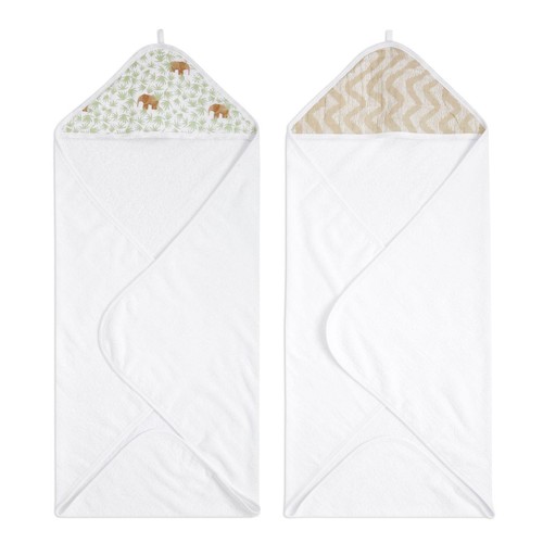 Aden+Anais essentials 2 pack hooded towel tanzania