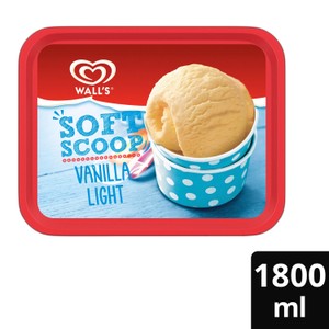 Wall's Soft Scoop Vanilla Ice Cream Dessert Tub