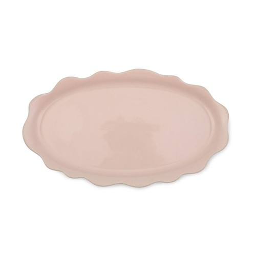 	Jamie Oliver Big Love Pass-Me Platter, Stoneware, 35x20cm, Pink
