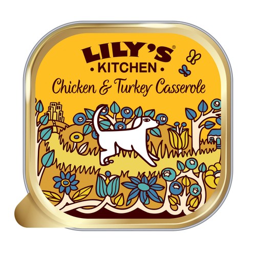 Lily's Kitchen Chicken & Turkey Casserole for Dogs