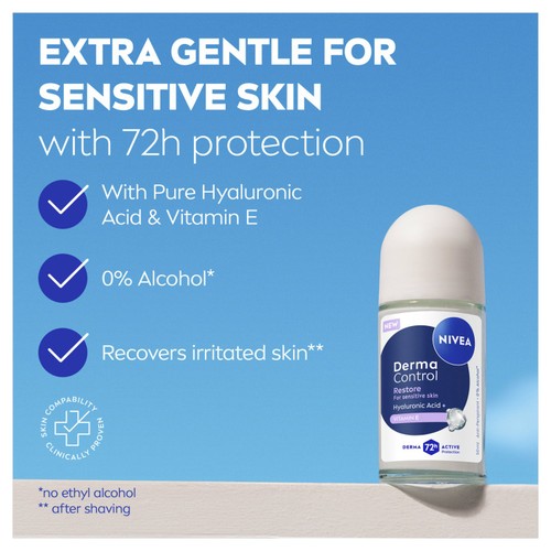 NIVEA Derma Control Restore Roll On