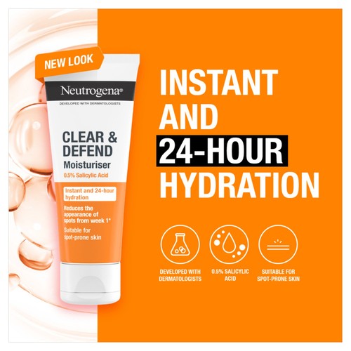 Neutrogena Clear & Defend Oil Free Moisturiser