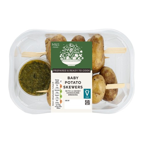 M&S Baby Potato Skewers