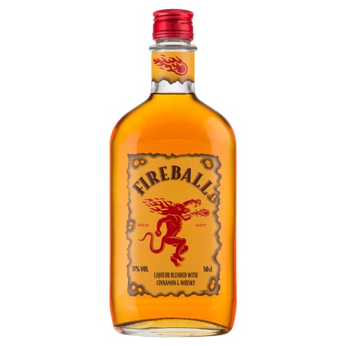 Fireball Liqueur with Cinnamon & Whisky