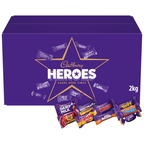 Cadbury Heroes Chocolate Bulk Sharing Box