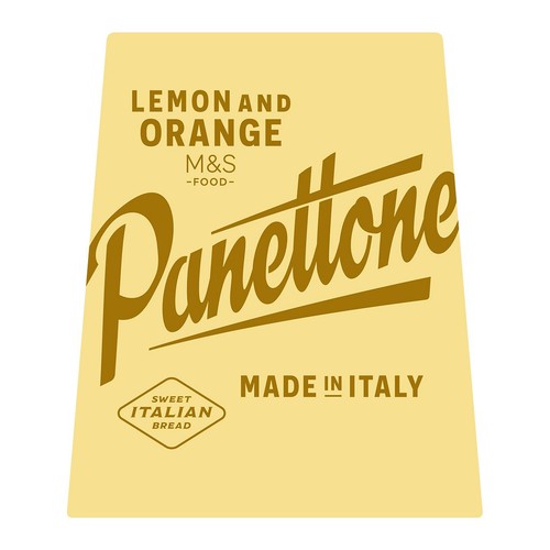 M&S Lemon & Orange Panettone