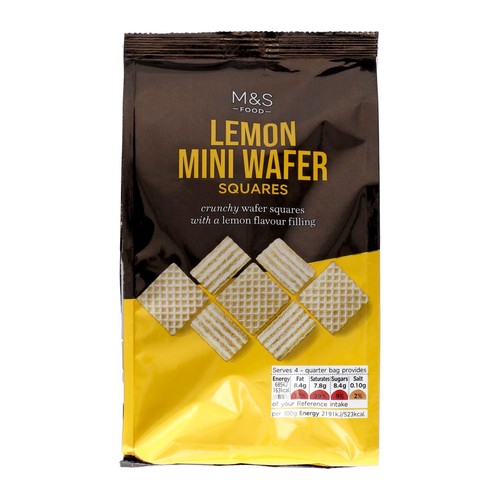 M&S Lemon Wafer Squares