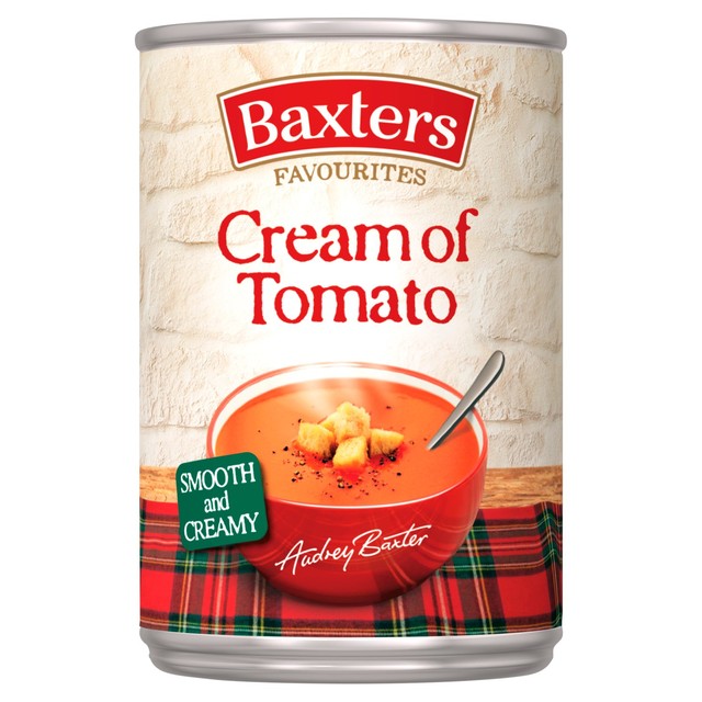 Baxters Favourites Cream of Tomato Soup Tinned 400g