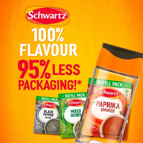 Schwartz Garlic Granules Refill Pack