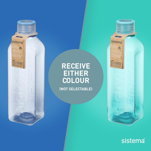 Sistema 1L Square Bottle