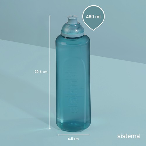 Sistema 1.1L Ribbon Lunch Box With 480ml Bottle