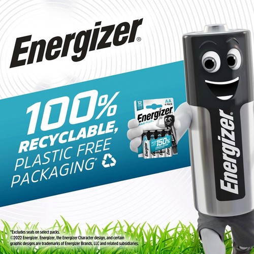 Energizer Max Plus AAA Batteries, Alkaline