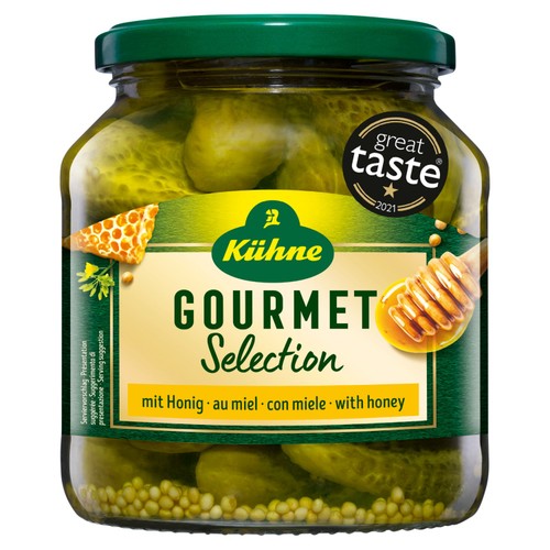 Kuhne Gourmet Gherkins with Honey