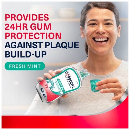 Corsodyl Daily Gum Care Mouthwash Alcohol Free Fresh Mint