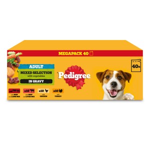 Adult Wet Dog Food Mixed Selection&nbsp; Jelly 80 x 100g Mega Pack Pouch