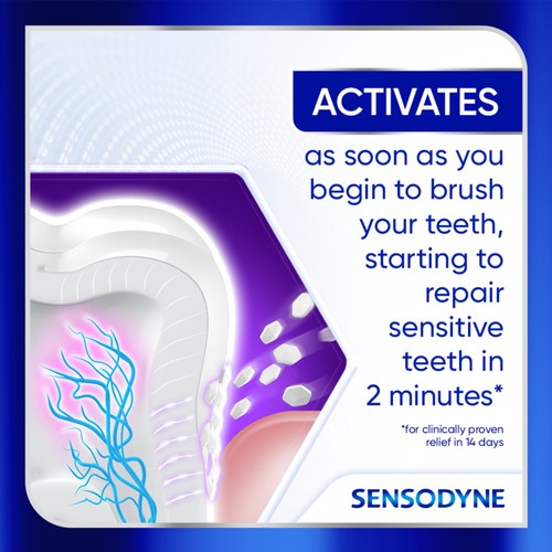Sensodyne Clinical Repair Deep Clean Sensitive Toothpaste, 75ml