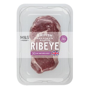 M&S Aberdeen Angus Ribeye Steak