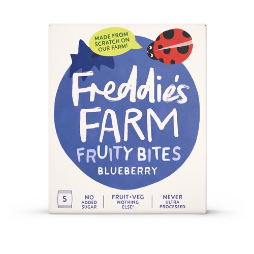 Freddie's Farm Fruity Bites Multipack Blueberry