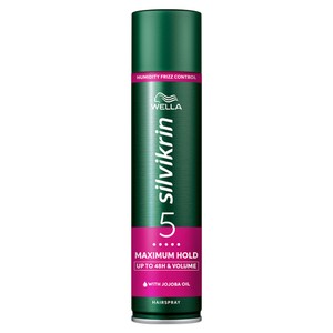 Wella Silvikrin Maximum Hold Hairspray 400ML