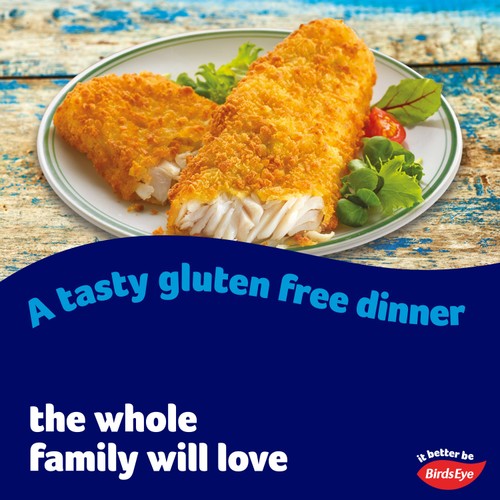 Birds Eye 2 MSC Gluten Free Breaded Fish Fillets