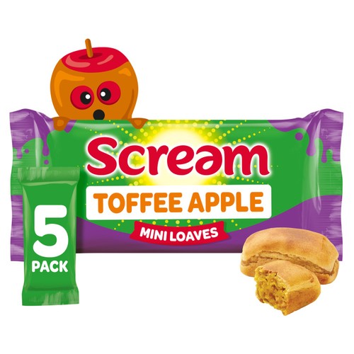 Soreen Halloween Scream 5 Toffee Apple Lunchbox Loaves