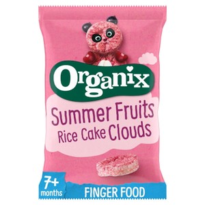 Organix Summer Fruits Rice Cake Clouds 40G