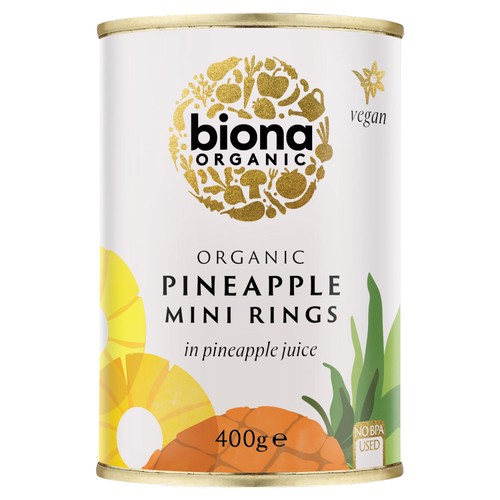 Biona Organic Pineapple Mini Rings