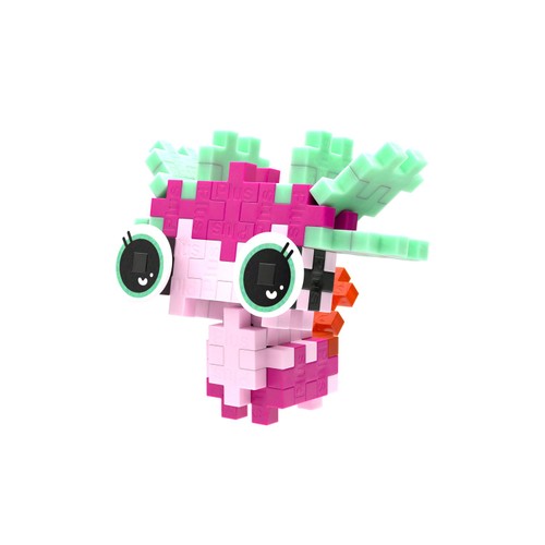 Plus-Plus Adoring Axolotl Pet Pack