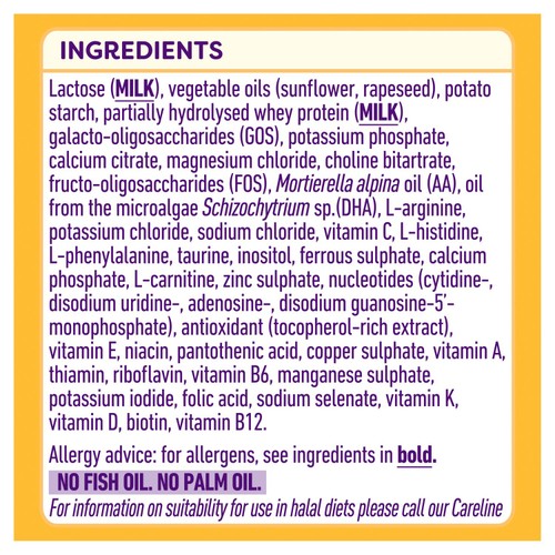 SMA Comfort Easy to Digest Baby Milk Powder Formula From Birth 800g