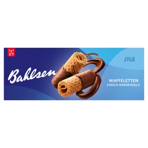 Bahlsen Waffeletten Milk Chocolate Wafer Biscuits