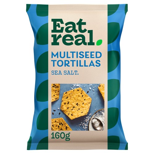Eat Real Multiseed Tortilla Sea Salt Chips