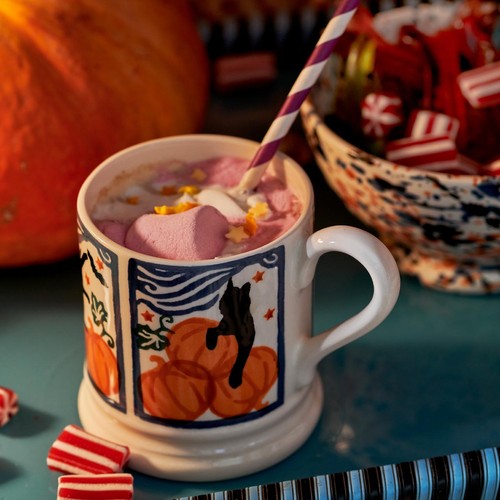 Emma Bridgewater Cats & Pumpkins 1/2 Pint Mug
