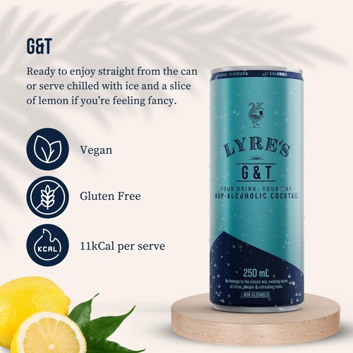 Lyre's Alcohol Free G&T