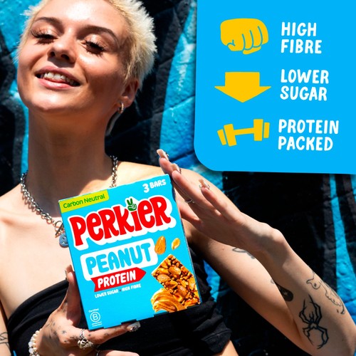 Perkier Crunchy Peanut Protein bars