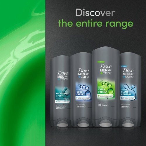 Dove Men+Care Fresh Awake Body & Face Wash