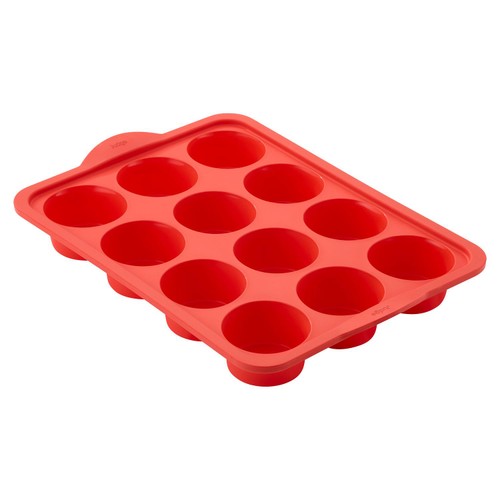 Judge Silicone 12 Cup Muffin Tin Berry