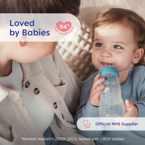 MAM Easy Active 330ml Bottle - Grey