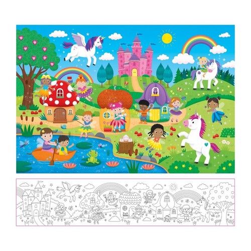 Galt Fairies & Unicorns Giant Floor Puzzle