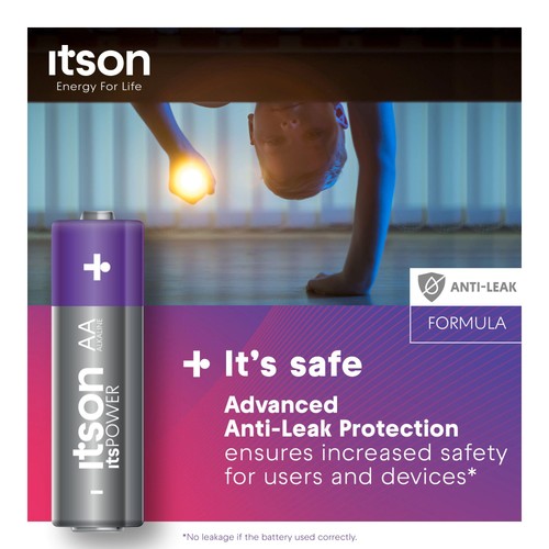 itson Itspower 8 AA Alkaline Battery
