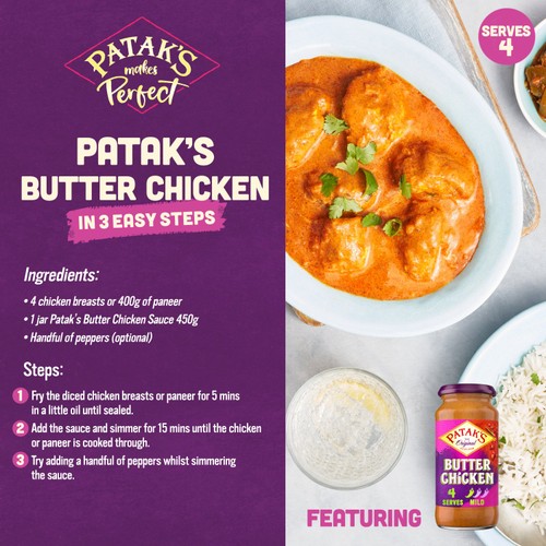 Patak's Butter Chicken Curry Sauce