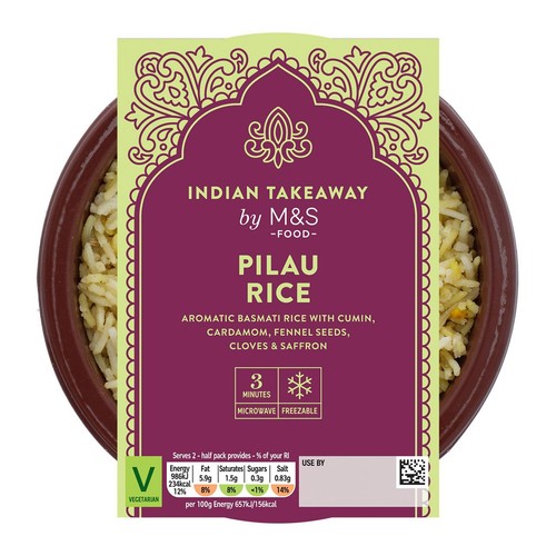 M&S Pilau Rice