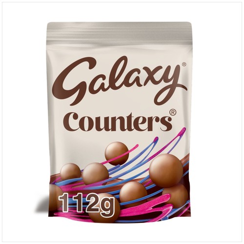 Galaxy Counters Milk Chocolate Buttons Pouch Bag