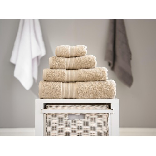 Bliss 100% Pima Cotton Bath Towel, Biscuit
