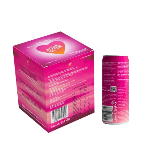 AQUA GLOW Berry Crush Collagen Drink
