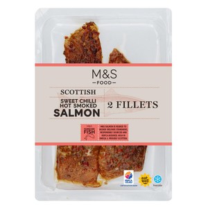M&S Scottish Sweet Chilli Hot Smoked Salmon