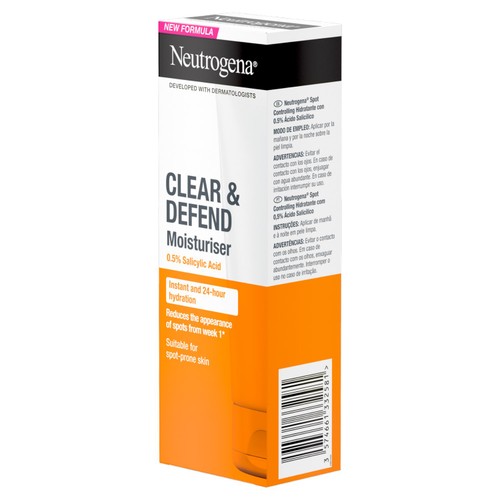 Neutrogena Clear & Defend Oil Free Moisturiser