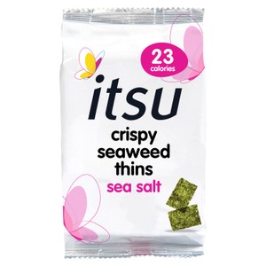 Itsu Crispy Seaweed Thins - Sea Salt 5g
