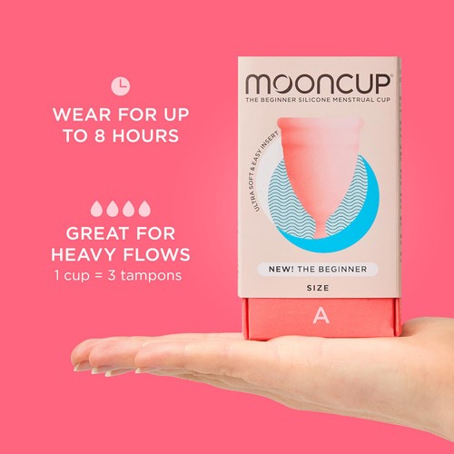Mooncup Beginner Menstrual Cup, Size A