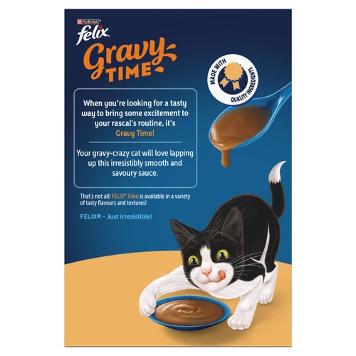Felix Gravy Time Chicken and Turkey Wet Cat Food